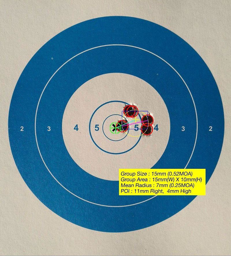 Diana 0,52 MOAs Remington 700 ADL Tactical